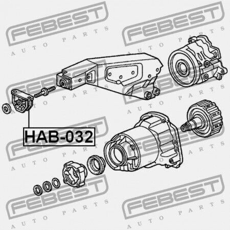 Febest Febest Honda HR-V 2000-2005 Autoaufhängung
