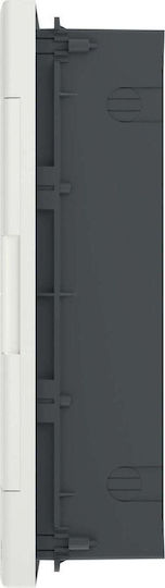 Modular Switchgear 2x12 Flush Mounted IP40 Easy9 EZ9EU-2-12-PT-P Door White EZ9EUB212
