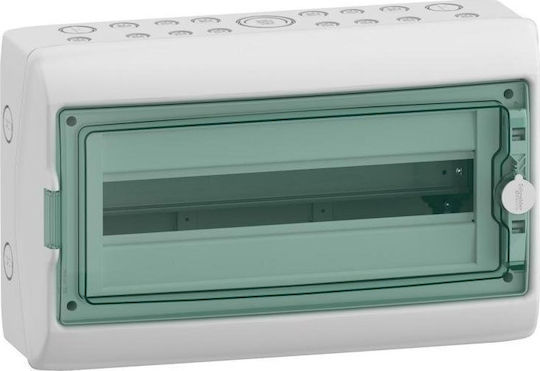 Schneider Electric Kaedra Wall mounted Waterproof 18-Elements Fuse Box with 1 Row W448xH280xD160mm