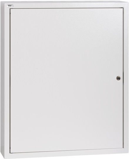 Metal Modular Switchgear 4x24 Surface Mounted Ip30 N+pe I Class Door White Kp-db-i-ms-424 White 32638