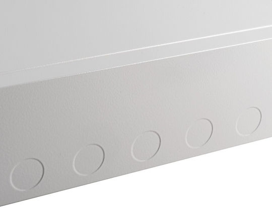 Metal Modular Switchgear 4x24 Surface Mounted Ip30 N+pe I Class Door White Kp-db-i-ms-424 White 32638
