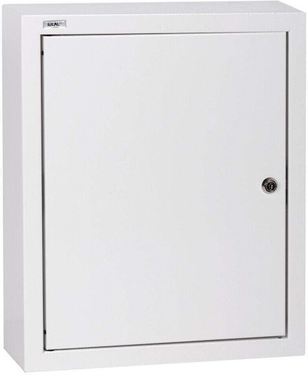 2x12 Cutie De Siguranțe Modulare Metalică Montată Pe Suprafață Ip30 N+pe Clasa I Ușă Albă Kp-db-i-ms-212 Albă 29315