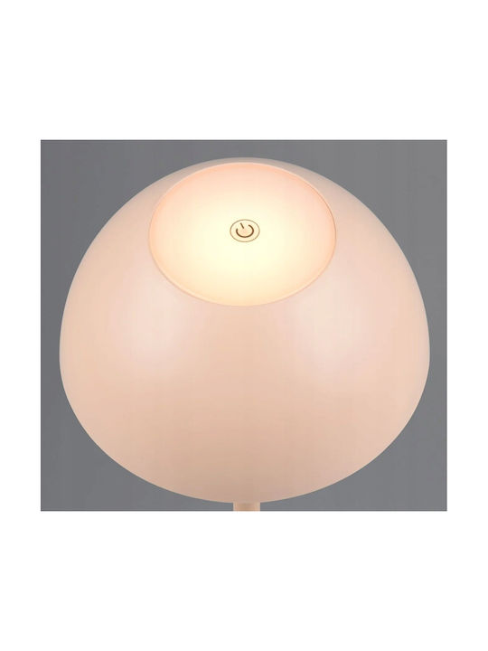 Trio Lighting Διακοσμητικό Φωτιστικό LED Θερμό Λευκό 3000K Μανιτάρι 13x13x30εκ.