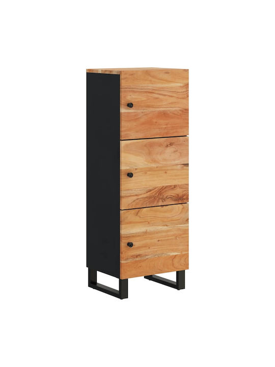 Office Storage Metal Cabinet Natural L40xW33xH110cm