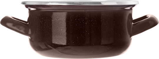 Orion Rostfreier Stahl Untiefe Topf 1l / 16cm