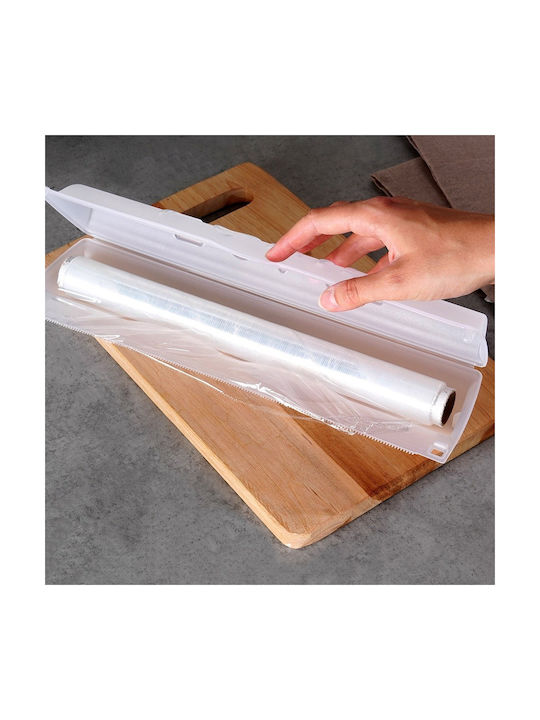 Excellent Houseware Distribuitor de role din plastic transparent 32x8.5x5cm