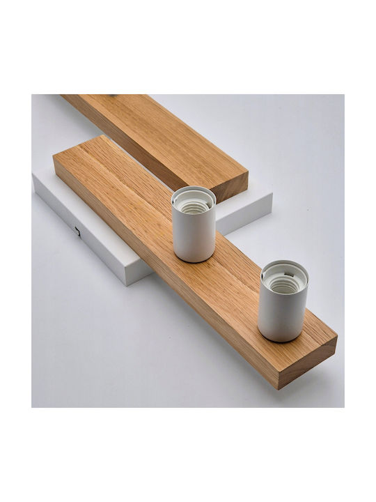 Lamkur Deckenleuchte Weiß mit Fassung E27