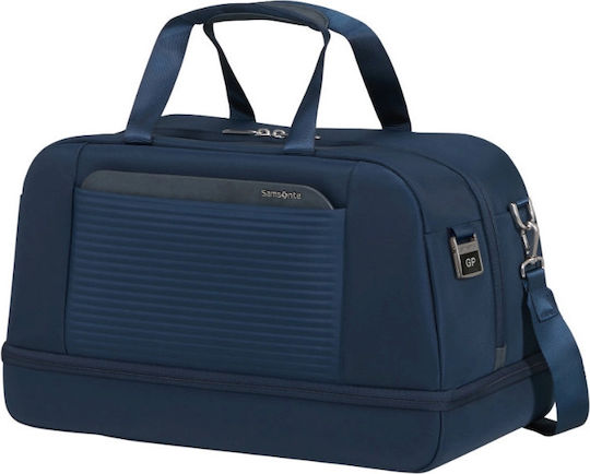 Samsonite Duffle Σακ Βουαγιάζ Μπλε Υφασμάτινο