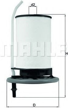 Filtru Original De Benzină Mahle Kx 398