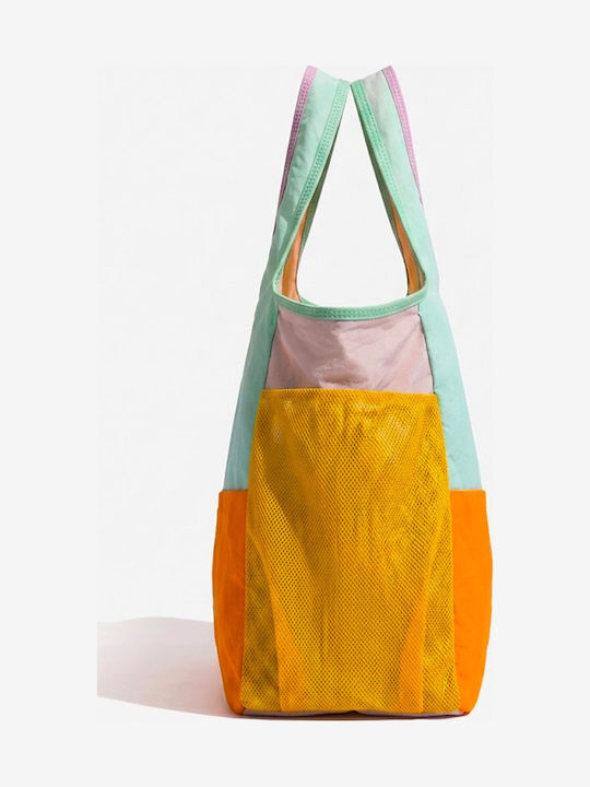 Fabric Women's Shoulder Bag Orange