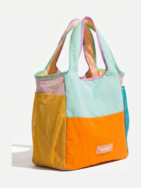 Fabric Women's Shoulder Bag Orange