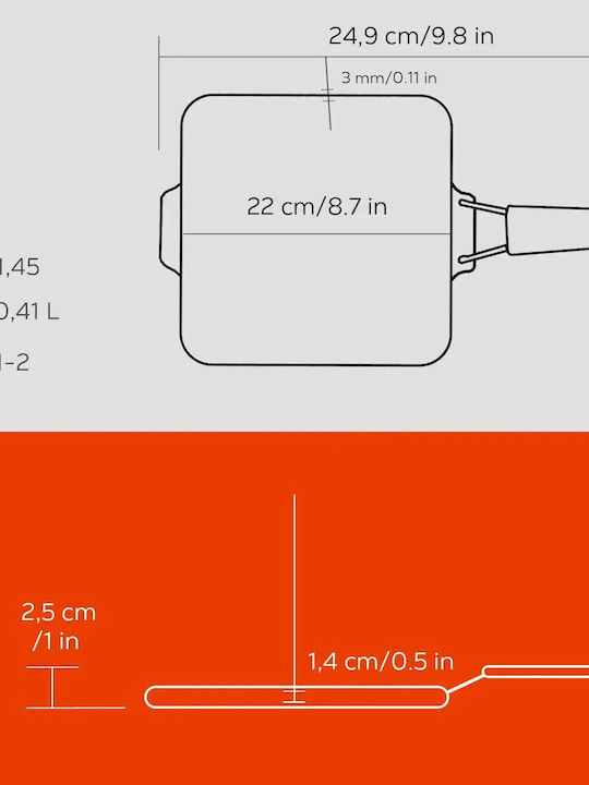 Lava Lava Μαντέμι Pan 21cm