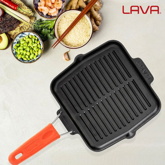 Lava Τηγάνι από Μαντέμι 21cm