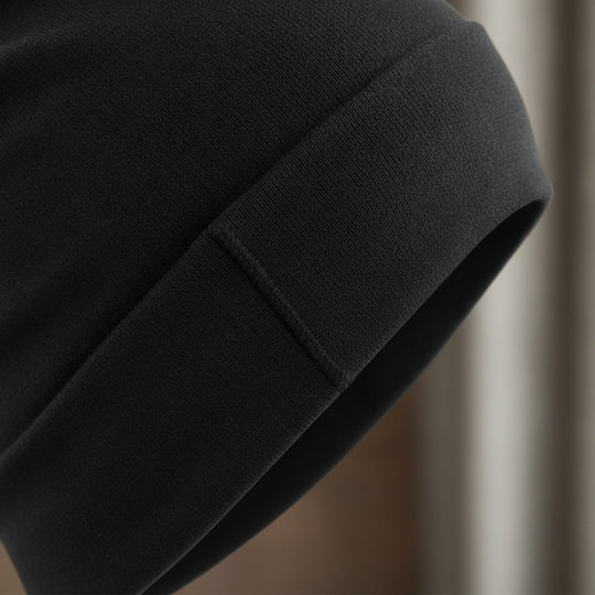 B368 Beanie Männer Beanie in Schwarz Farbe