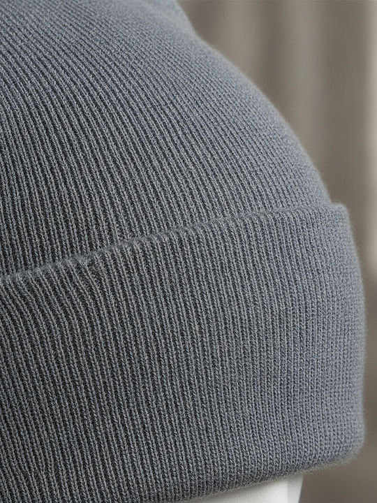B44 Knitted Beanie Cap Graphite