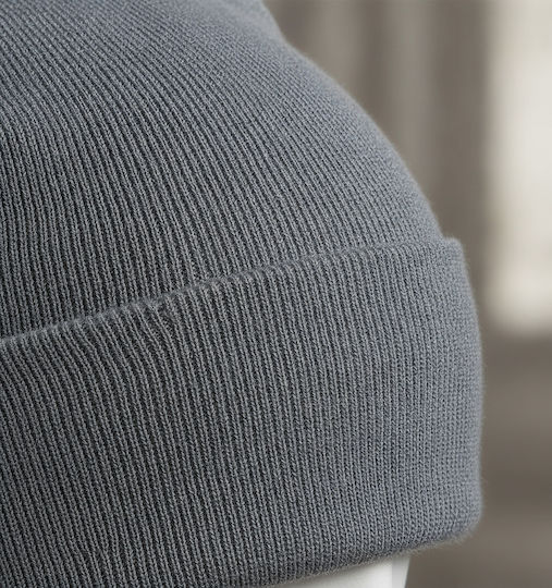 B44 Beanie Männer Beanie Gestrickt Graphite