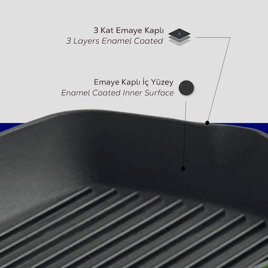 Lava Γκριλιέρα από Μαντέμι 26cm