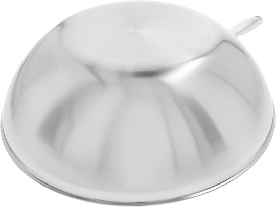 Demeyere Διπλό Wok από Ατσάλι με Καπάκι 30cm
