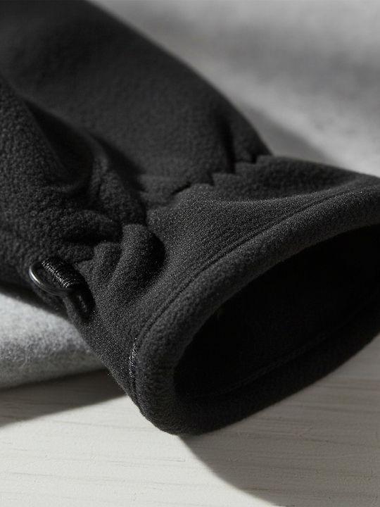 Schwarz Vlies Handschuhe