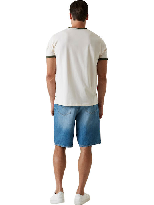 Men's Blue Bermuda