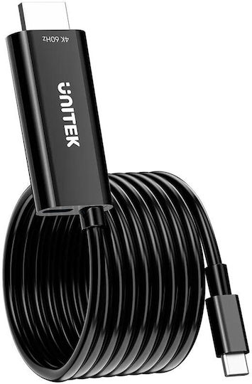 Unitek Converter Usb-c To Hdmi Cable 4k60hz 2.0m + Pd100w V1439a