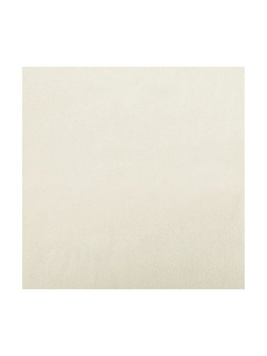 Canapea Cu Două Locuri Catifea Crem 160x80cm