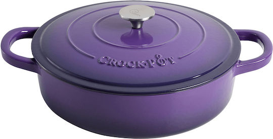 Crock-Pot Гастрономически съд Кръгъл Чугунен 4.7lt