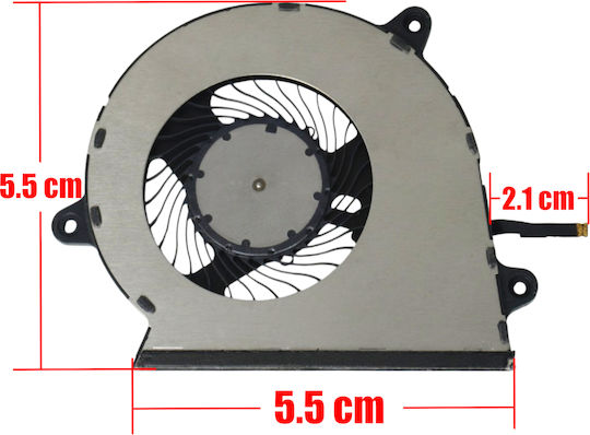 Laptop Fan Cpu Cooling Fan Samsung Galaxy Book3 Pro Np940xfg 940xfg Ba31-00221a Nd75c0b 22f19 Right Fan 6pin Code 81763