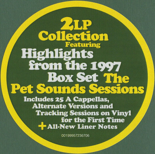 Beach Boys Pet Sounds Sessions Highlights Vinyl