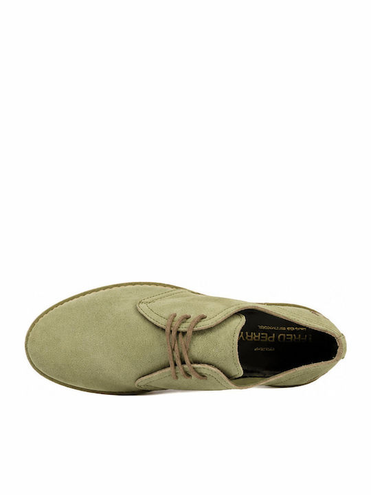 Suede Men's Casual Shoes Beige