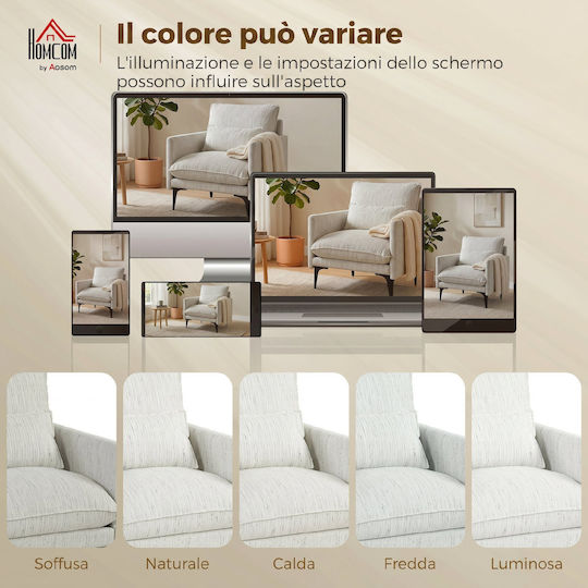 Relax Armchair White