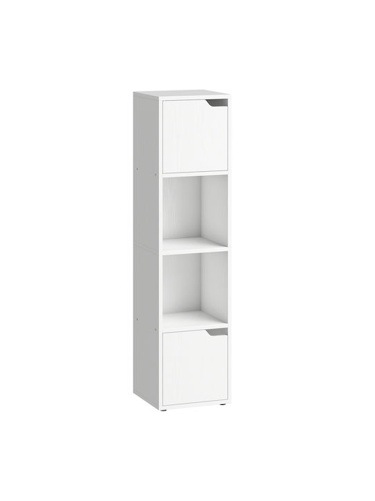 Bookcase White 30x29x119cm