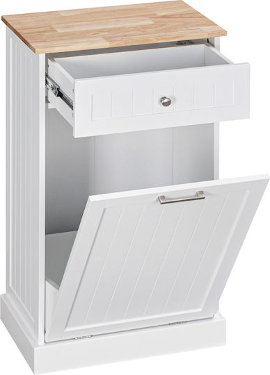 Stehendes Küchenschrank Schublade Weiß 40x28x63cm