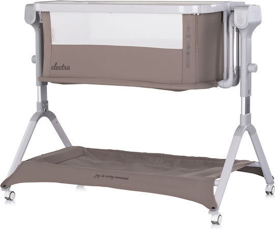 Chipolino Baby Cradle with Mattress Side Opening and Wheels