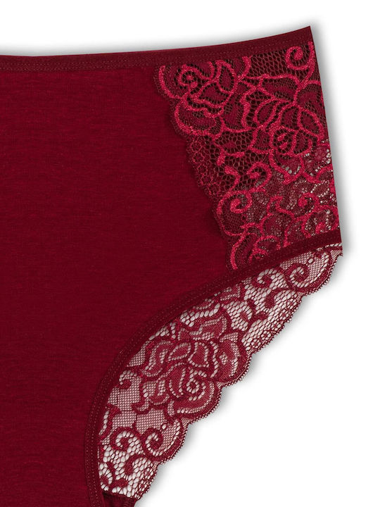 Baumwolle Damen-Slips MultiPack mit Spitze Baumwolle