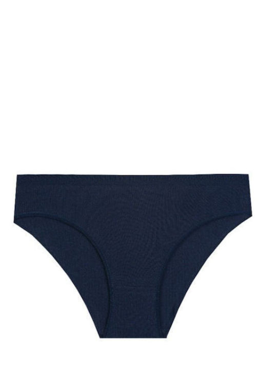 Baumwoll Damen-Slips MultiPack Elastische Baumwoll-Ripp