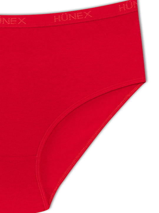 Baumwolle Hohe Taille Damen-Slips 3Pack Baumwolle