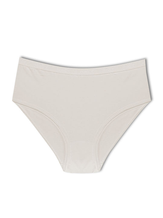 Baumwolle Hohe Taille Damen-Slips 3Pack Baumwolle