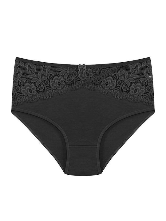 Slip Talie Înaltă MultiPack Cu Dantelă Mărime Mare Slip Talie Înaltă MultiPack Cu Dantelă Mărime Mare