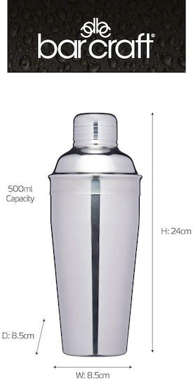 Barcraft Agitatoare cu Capacitate 500ml