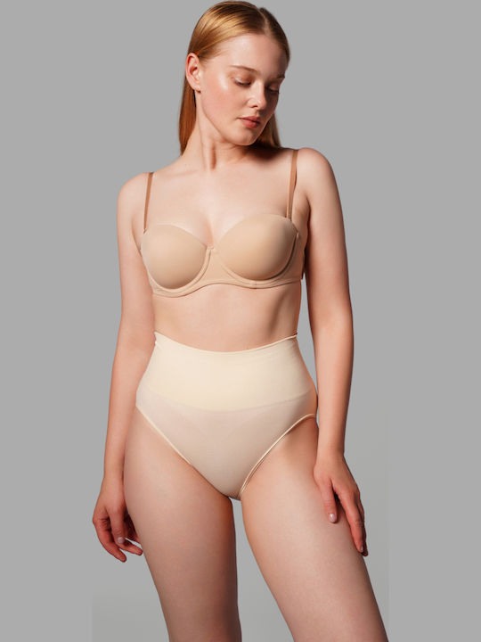 Tightening Slip Seamless Beige