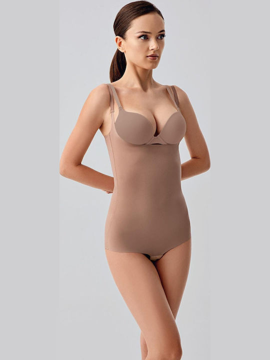 Seamless Brown Shaping Corset