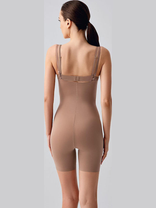 Tightening Boxer Seamless Brown
