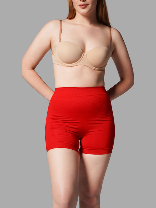 Tightening and Uplift Seamless Red Boxer
