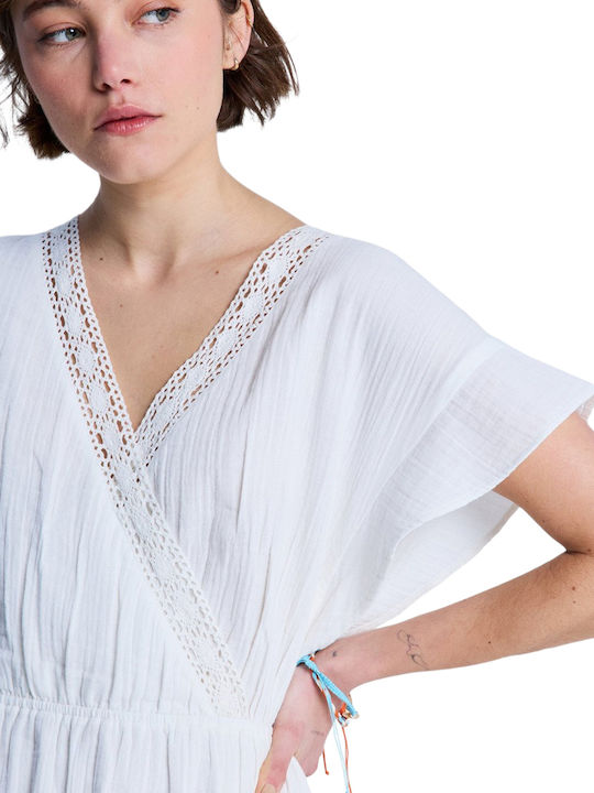 Bright Summer Dress Coconut Milk