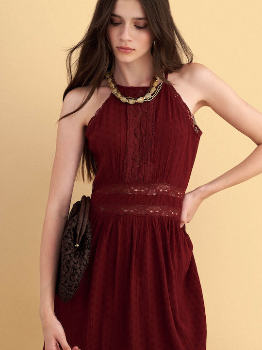 Summer Mini Dress Red 9923313-Bordeaux