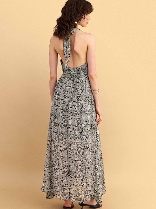 Sommer Maxi Damenkleid Mehrfarbig