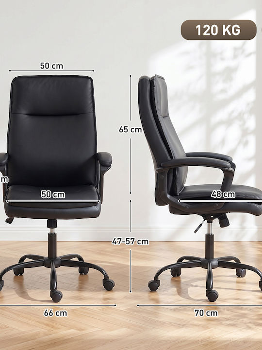 HomCom HomCom Bürostuhl Schwarz