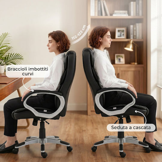 HomCom Office Chair Black