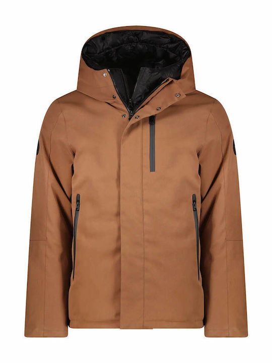 Winter Jacke Braun